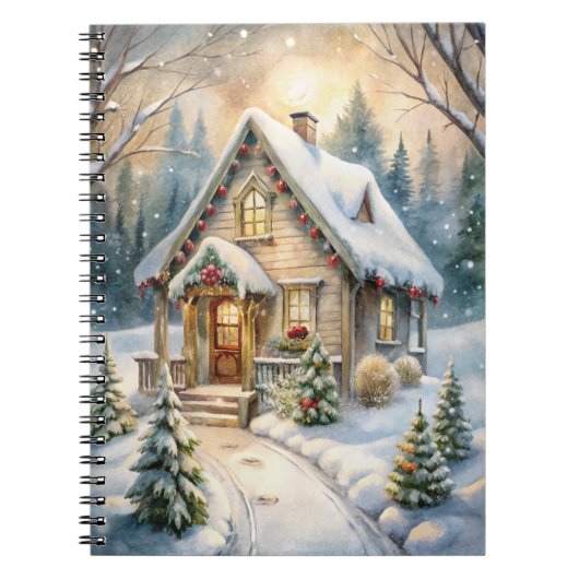 Christmas Notebooks – Festive Journals & Holiday  Notitieboek (Voorkant)