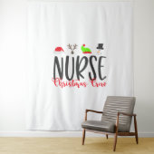 Christmas Nurse2 Wandkleed (In situ)