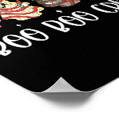 Christmas Nurse Boo Boo Crew Tree Cake Xmas Nursin Poster (Hoek)