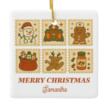 Christmas Nurse Collage | Vakantieherinnering