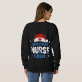 Christmas Nurse Crew – Funny Holiday Nurse T-Shirt (Achterkant volledig)