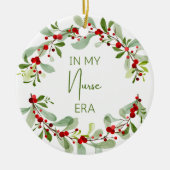 Christmas Nurse Ornament (Voorkant)