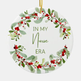 Christmas Nurse Ornament