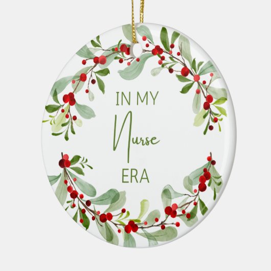 Christmas Nurse Ornament (Links)