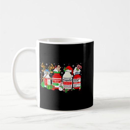 Christmas Nurse Peppermint Mocha Profol Er Ed Icu  Koffiemok (Links)