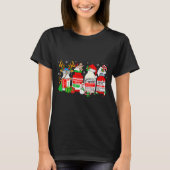 Christmas Nurse Peppermint Mocha Profol Er Ed Icu  T-shirt (Voorkant)