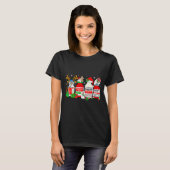 Christmas Nurse Peppermint Mocha Profol Er Ed Icu T-shirt (Voorkant volledig)
