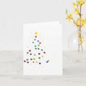 Christmas Nurse Shine Bright Like A Call Light Xma Kaart (Gele Bloem)