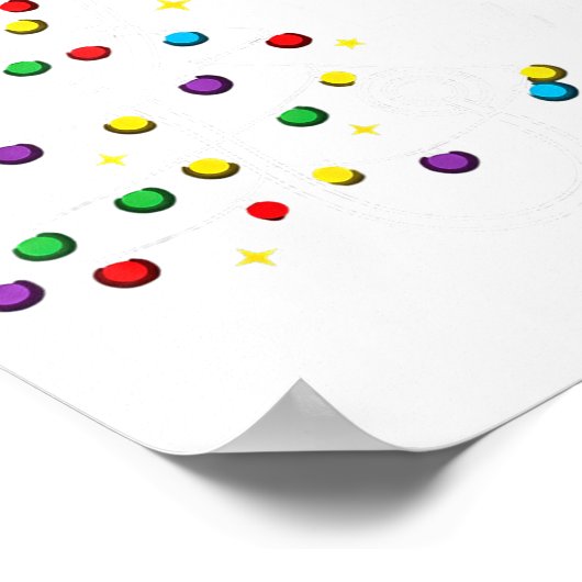 Christmas Nurse Shine Bright Like A Call Light Xma Poster (Hoek)