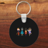 Christmas Nutcracker Ballet - Nutcracker  Sleutelhanger (Voorkant)