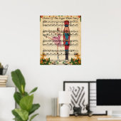 Christmas Nutcracker Ballet Poster (Thuiskantoor)