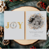 Christmas Nutcracker Ballet Waterverf Foto Folie Feestdagenkaart