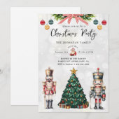 Christmas Nutcracker Isolated Kaart (Voorkant / Achterkant)