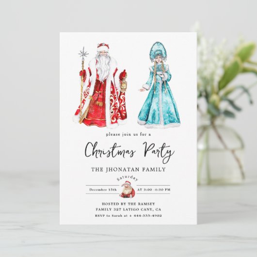 Christmas Nutcracker Isolated Kaart (Staand voorkant)