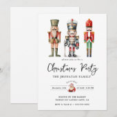 Christmas Nutcracker Isolated Kaart (Voorkant / Achterkant)