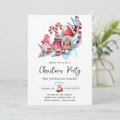 Christmas Nutcracker Isolated Kaart (Staand voorkant)