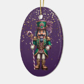 Christmas Nutcracker Keramisch Ornament (Links)