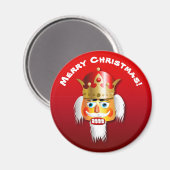 Christmas Nutcracker King Magneet (Voorkant / Achterkant)
