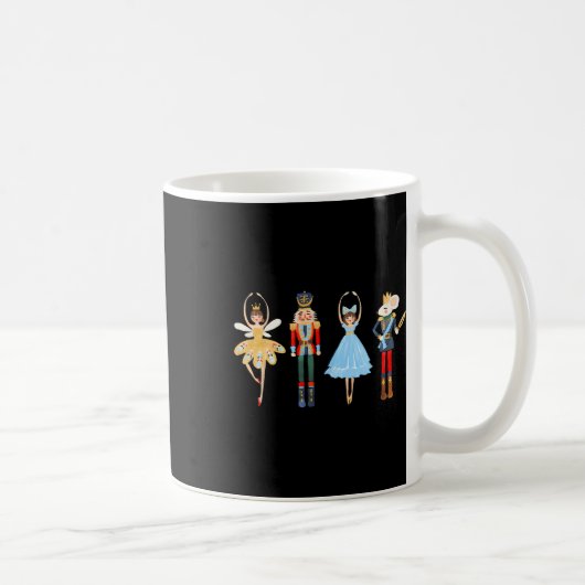 Christmas Nutcracker Llet Cute Xmas Gifts For Wome Koffiemok (Rechts)