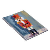 Christmas Nutcracker | Red Soldier Watercolor Notitieboek (Rechterzijde)
