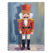Christmas Nutcracker | Red Soldier Watercolor Notitieboek (Voorkant)
