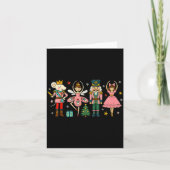 Christmas Nutcracker Squad Ballet Dance Women Kid  Kaart (Voorkant)