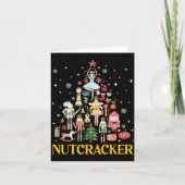 Christmas Nutcracker Squad Ballet Dance Women Kid  Kaart (Voorkant)