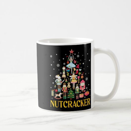 Christmas Nutcracker Squad Ballet Dance Women Kid Koffiemok (Rechts)