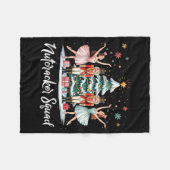 Christmas Nutcracker Squad Ballet Dance Women Kids Fleece Deken (Voorkant (Horizontaal))
