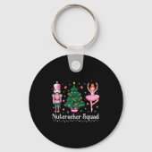 Christmas Nutcracker Squad Ballet Dance Women Kids Sleutelhanger (Voorkant)