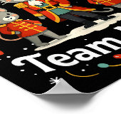 Christmas Nutcracker Team Mouse Funny Soldier Xmas Poster (Hoek)