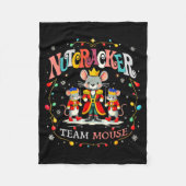 Christmas Nutcracker Team Mouse Women Kids Girl  Fleece Deken (Voorkant)