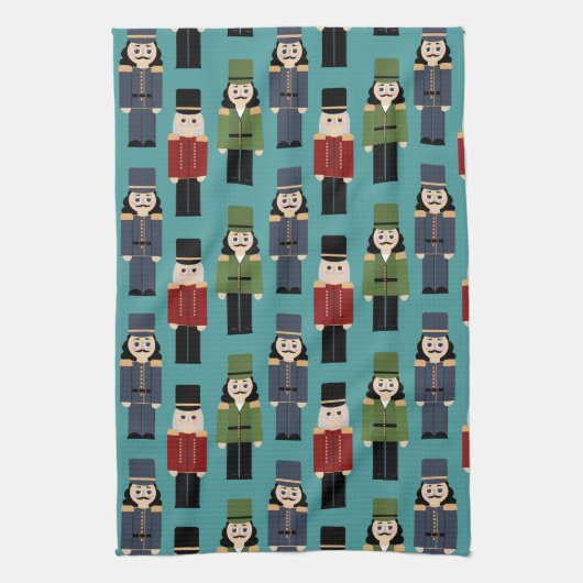 Christmas nutcracker theedoek (Verticaal)