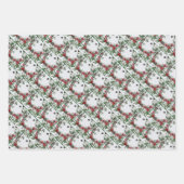 Christmas nutcrackers and lanterns inpakpapier vel (Voorkant 3)