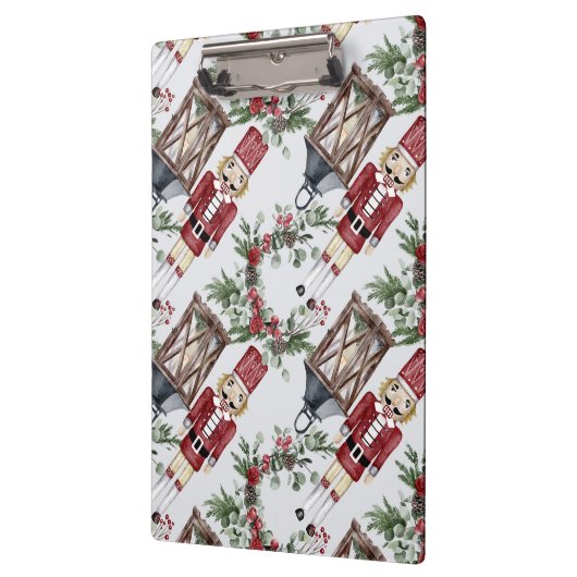 Christmas nutcrackers and lanterns klembord (Links)