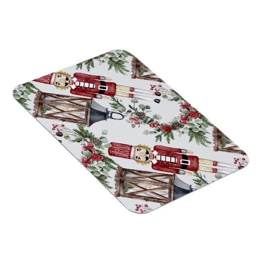 Christmas nutcrackers and lanterns magneet (Rechterzijde)