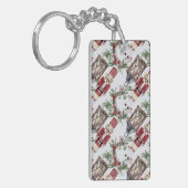 Christmas nutcrackers and lanterns sleutelhanger (Voorkant Links)