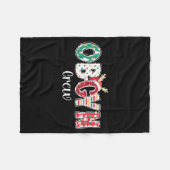 Christmas Obgyn Crew Obstetrics Ob Gyn Group Team Fleece Deken (Voorkant (Horizontaal))