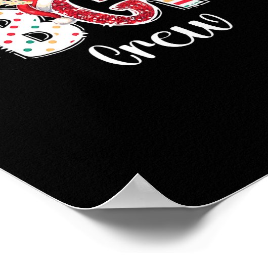 Christmas Obgyn Crew Obstetrics Ob Gyn Group Team Poster (Hoek)