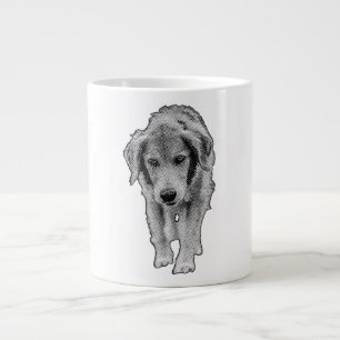Christmas Ochtend Retriever Mix Grote Koffiekop