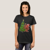 Christmas Octopus T-shirt (Voorkant volledig)