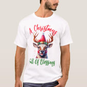 Christmas of Blessings T-shirt (Voorkant)