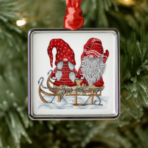 **CHRISTMAS of WINTER GNOME** CHRISTMAS ORNAMENT