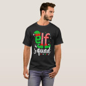 Christmas Oh Snap Gingerbread Man Cookie X Mas PJs T-shirt (Voorkant volledig)