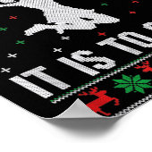 Christmas Oh What Fun It Is To Cheer - Cheerleadin Poster (Hoek)