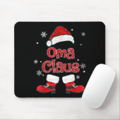 Christmas Oma Claus Grandmother Aunt Mother Daught Muismat (Met muis)