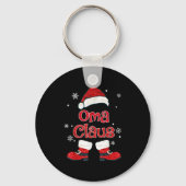 Christmas Oma Claus Grandmother Aunt Mother Daught Sleutelhanger (Voorkant)