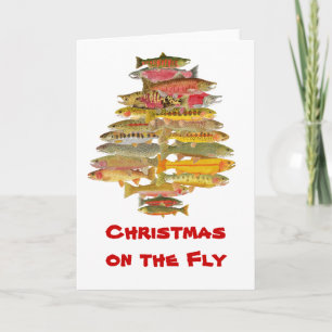 Christmas on the Fly Feestdagen Kaart