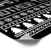 Christmas Oops I Bought Another Tree Ugly Party Sw Poster (Hoek)