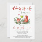 Christmas Open House maakt geesten helder Kaart (Voorkant)